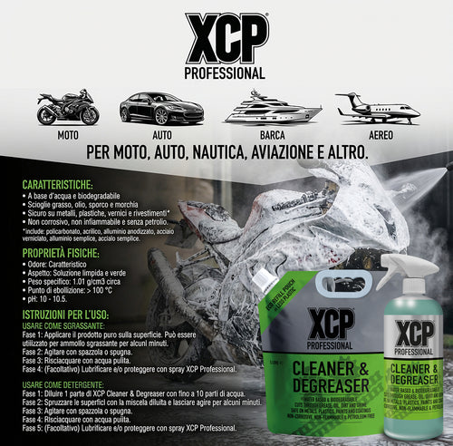 KIT DETERGENTE & SGRASSANTE - Kit 1L Spray + Ricarica 5L