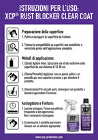 RUST BLOCKER CLEAR COAT - Protezione Anticorrosione - 500ml